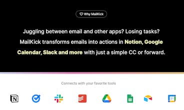 MailKick gallery image