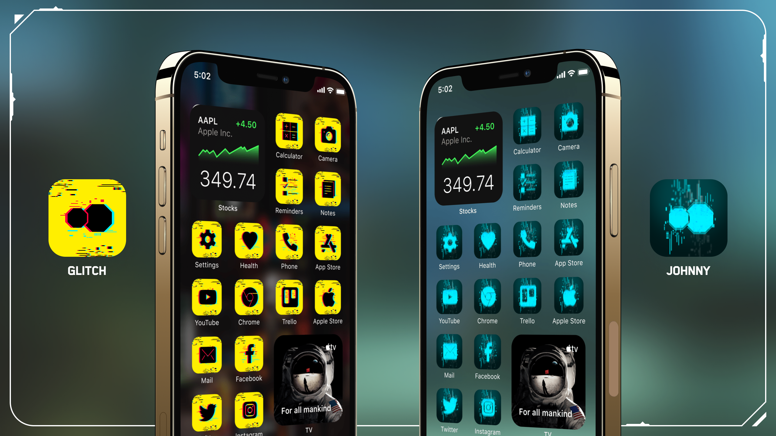 Cyberpunk Icons for iOS 14 & Android gallery image