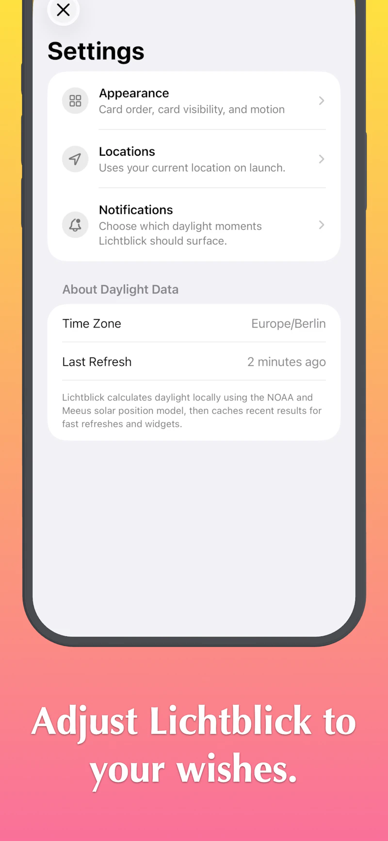 Lichtblick screenshot 4
