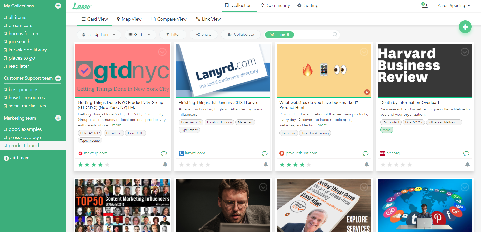 Lasso Content Curation Image