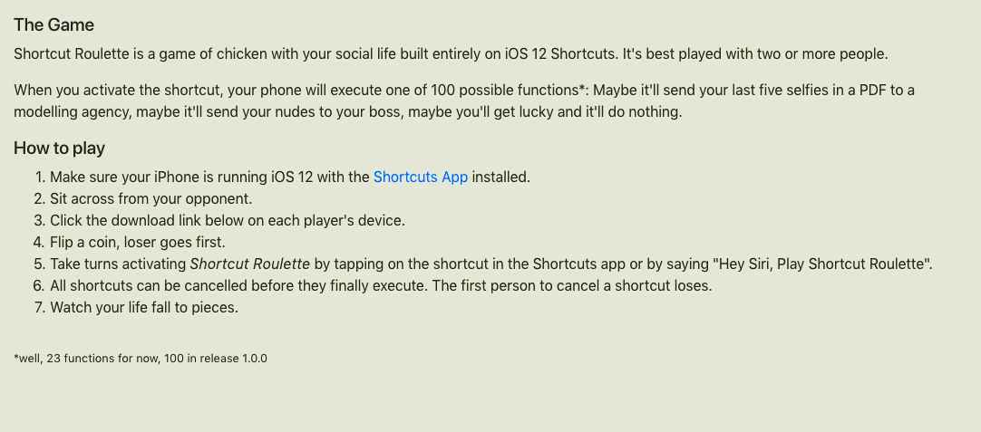 Shortcut Roulette gallery image