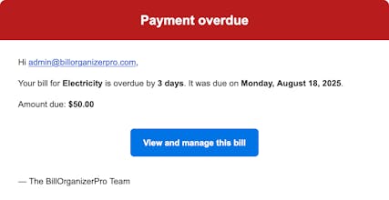 BillOrganizerPro gallery image