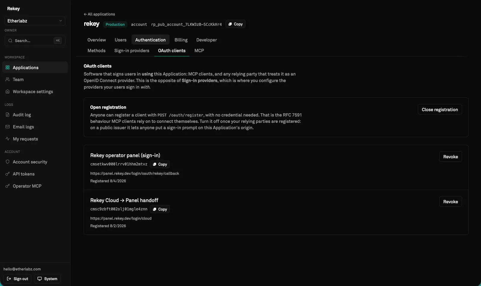 Rekey.dev screenshot 5