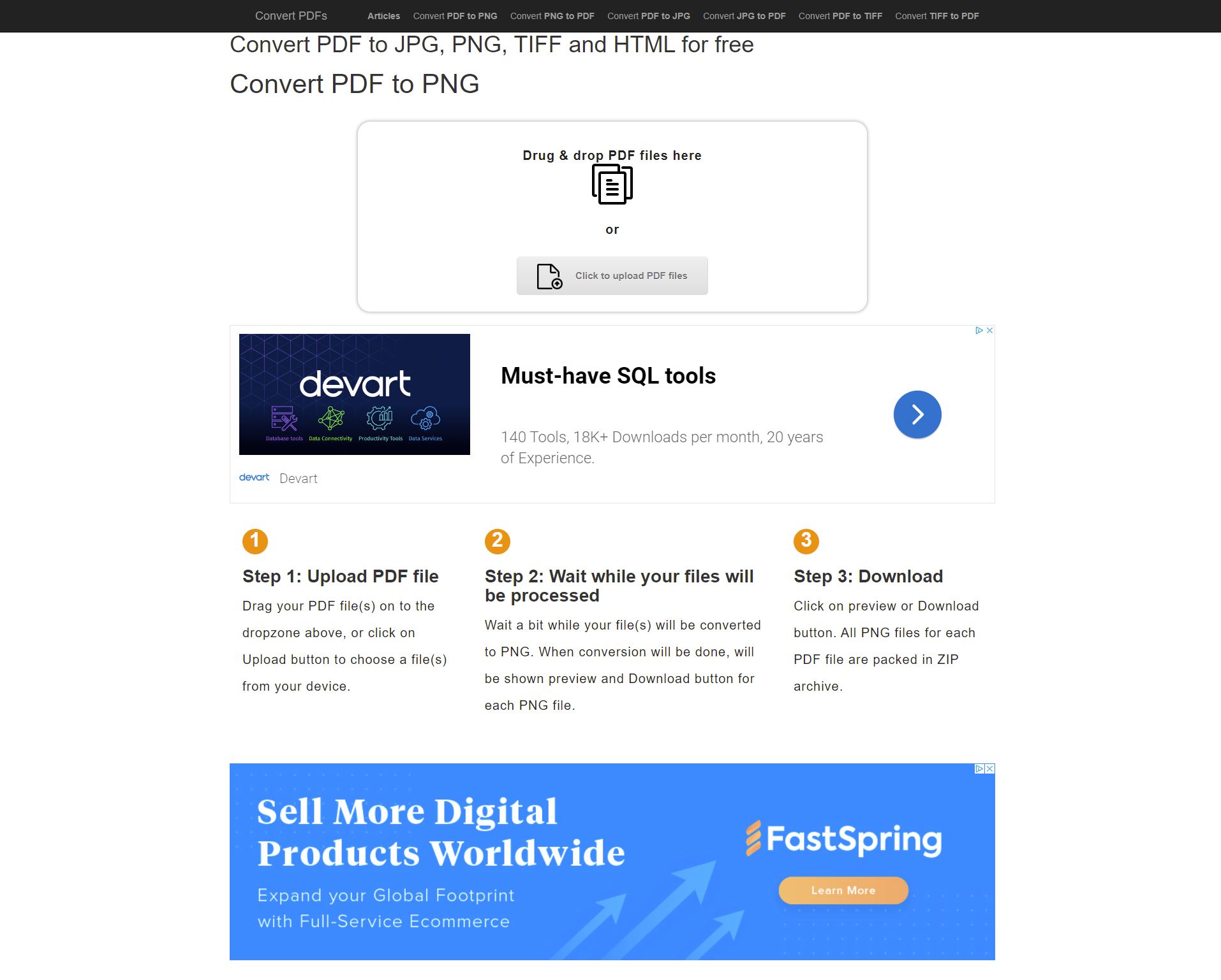 Convert PDFs gallery image