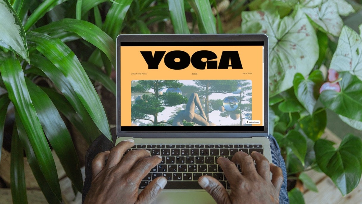 Landing page for teachers