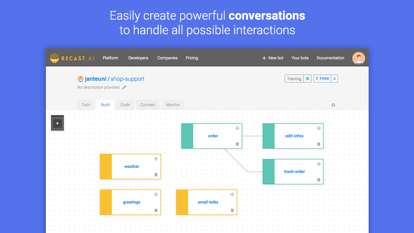 Bot Builder by Recast.AI Image