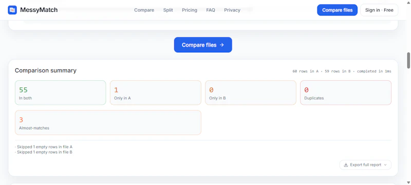 MessyMatch screenshot 1