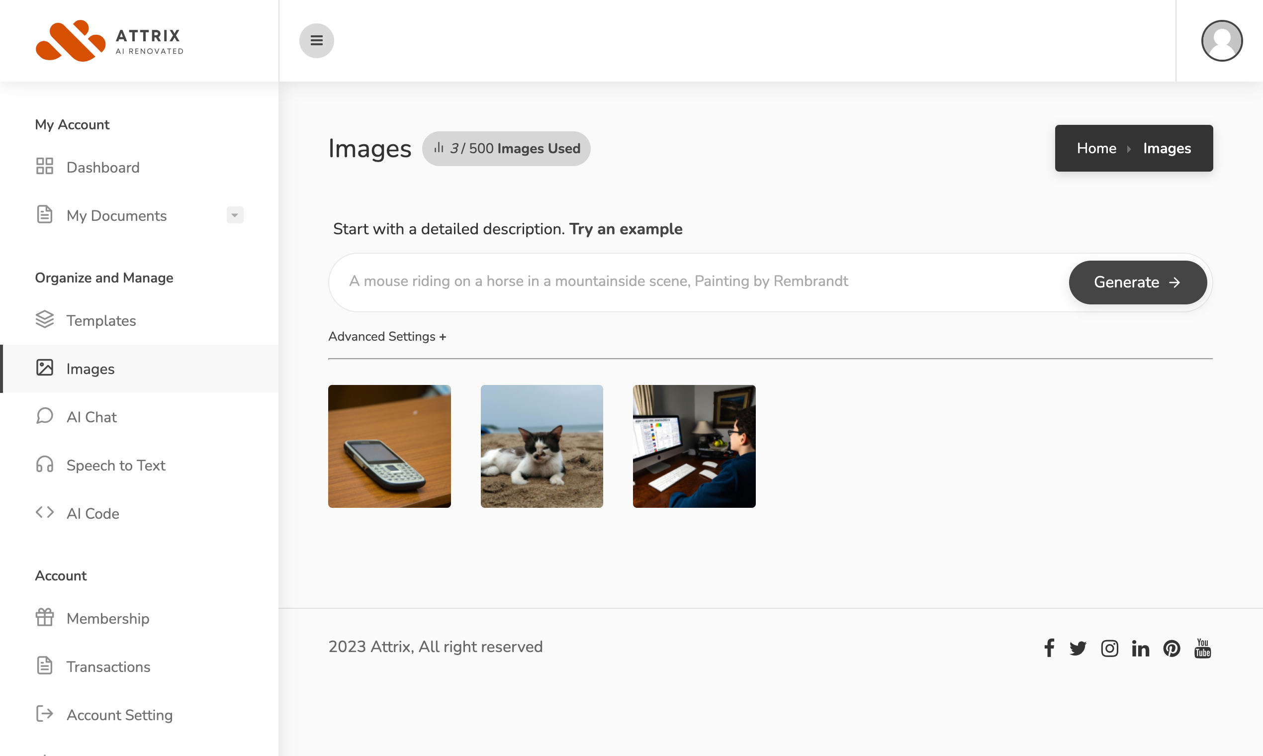 Attrix.ai - Rivoluzionare il tuo processo di creazione di contenuti con attrix.ai media 5