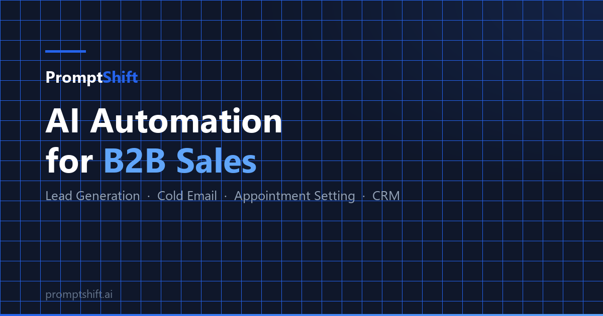 PromptShift - Main product screenshot demonstrating key features and user interface