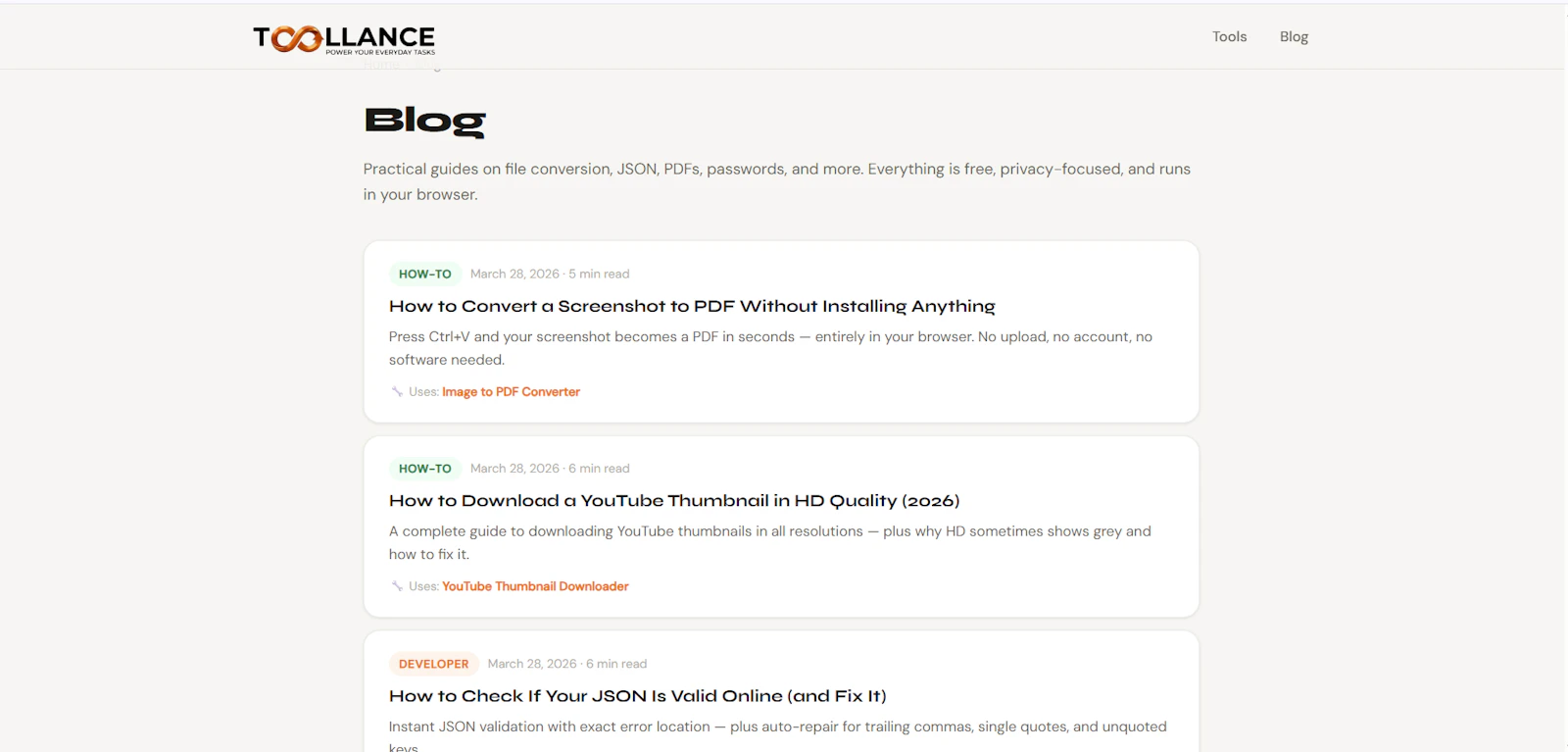 ToolLance — Zero Uploads screenshot 4