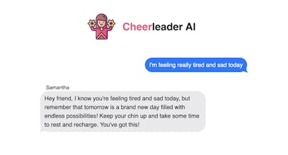 Cheerleader AI gallery image