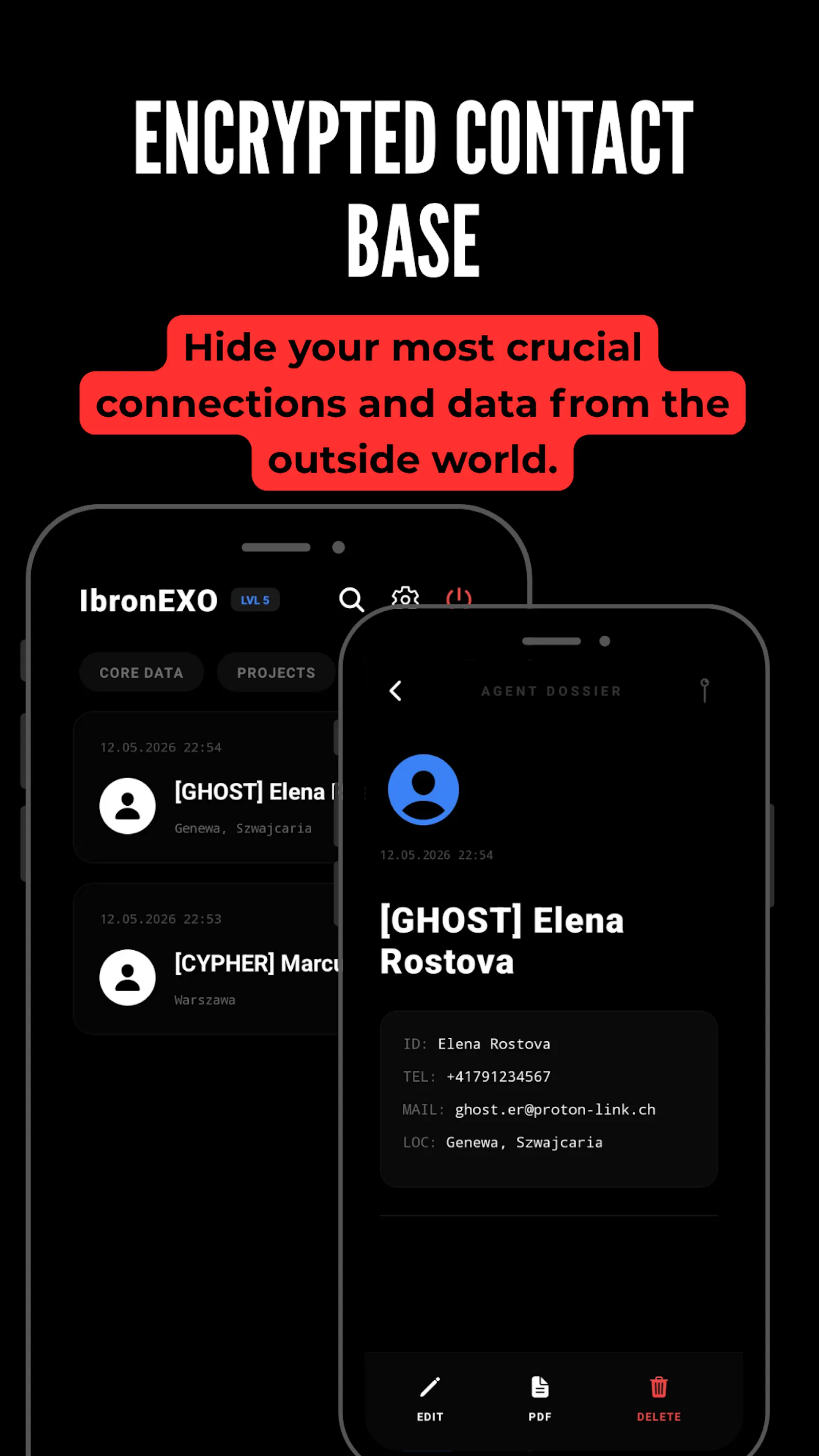IbronEXO screenshot 2