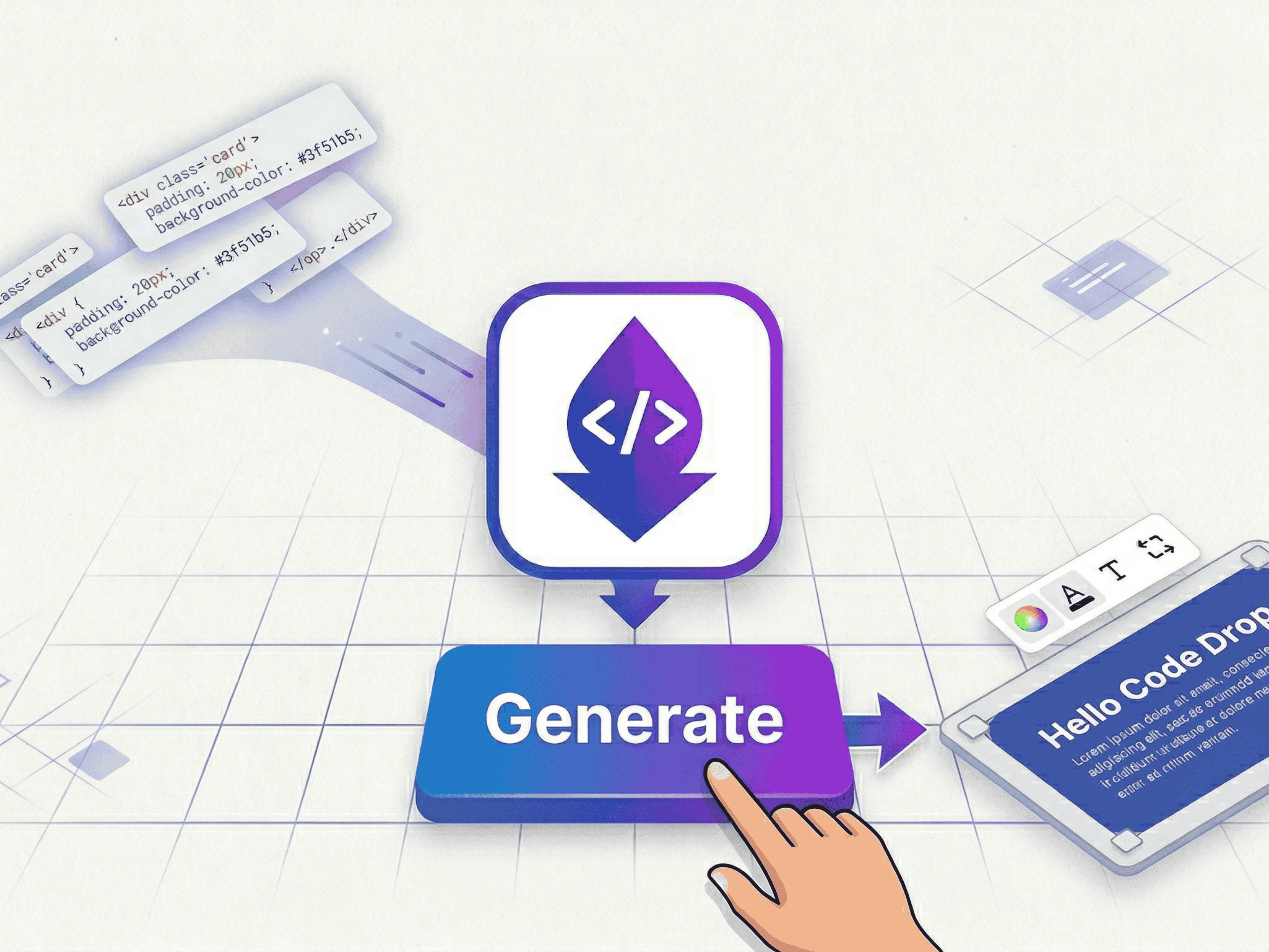 CodeDrop screenshot 1