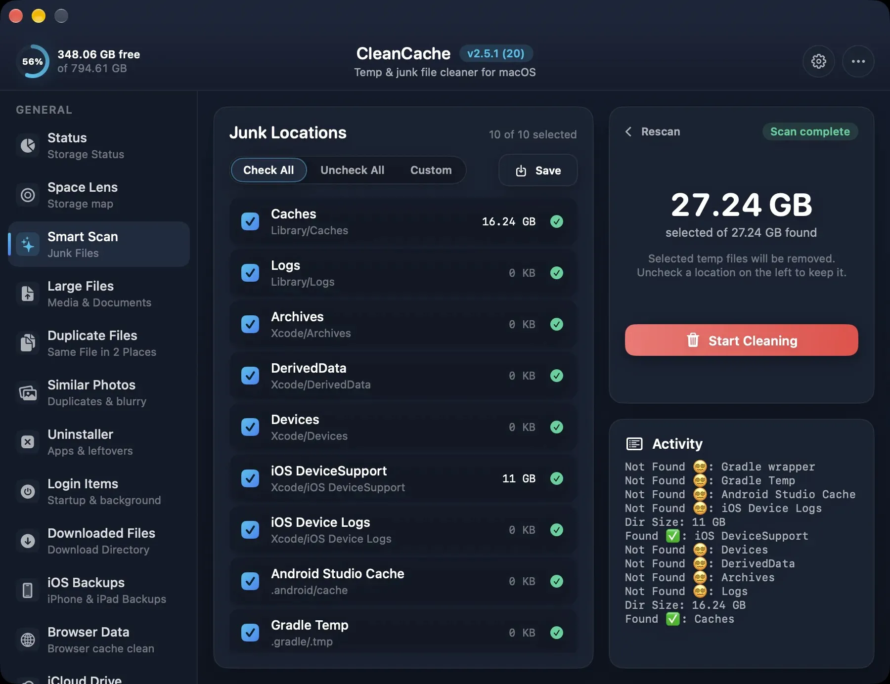 CleanCache gallery image