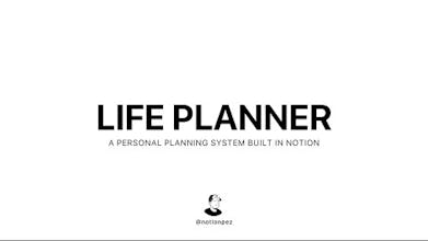 Plataforma LifeOS que muestra un planificador de vida dinámico, un segundo cerebro y la integración del sistema financiero.