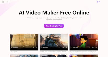 VideoMaker.me:AI Video Maker Free Online gallery image