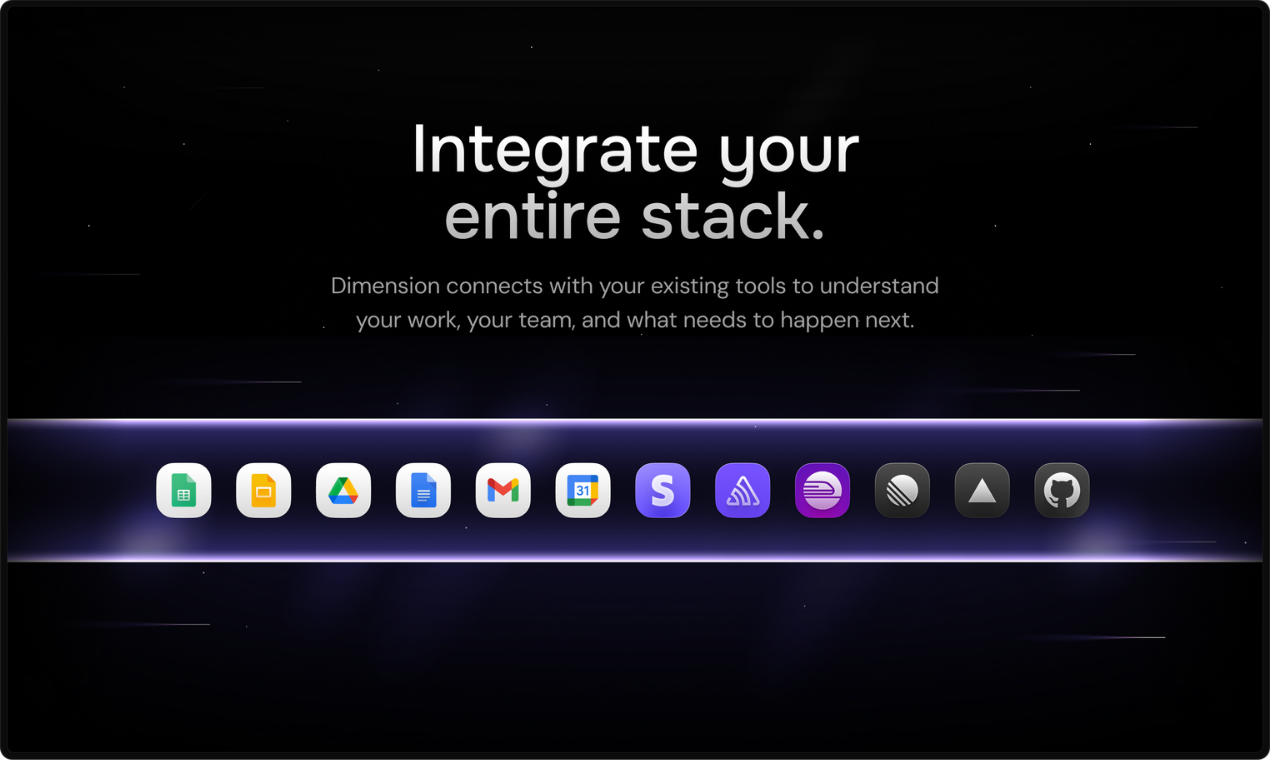 Dimension - Screenshot 2 showing product features and functionality