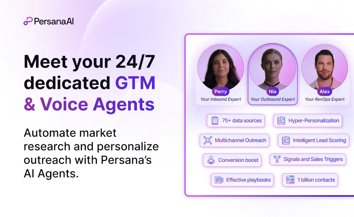 Persana AI Sales and Voice Agents