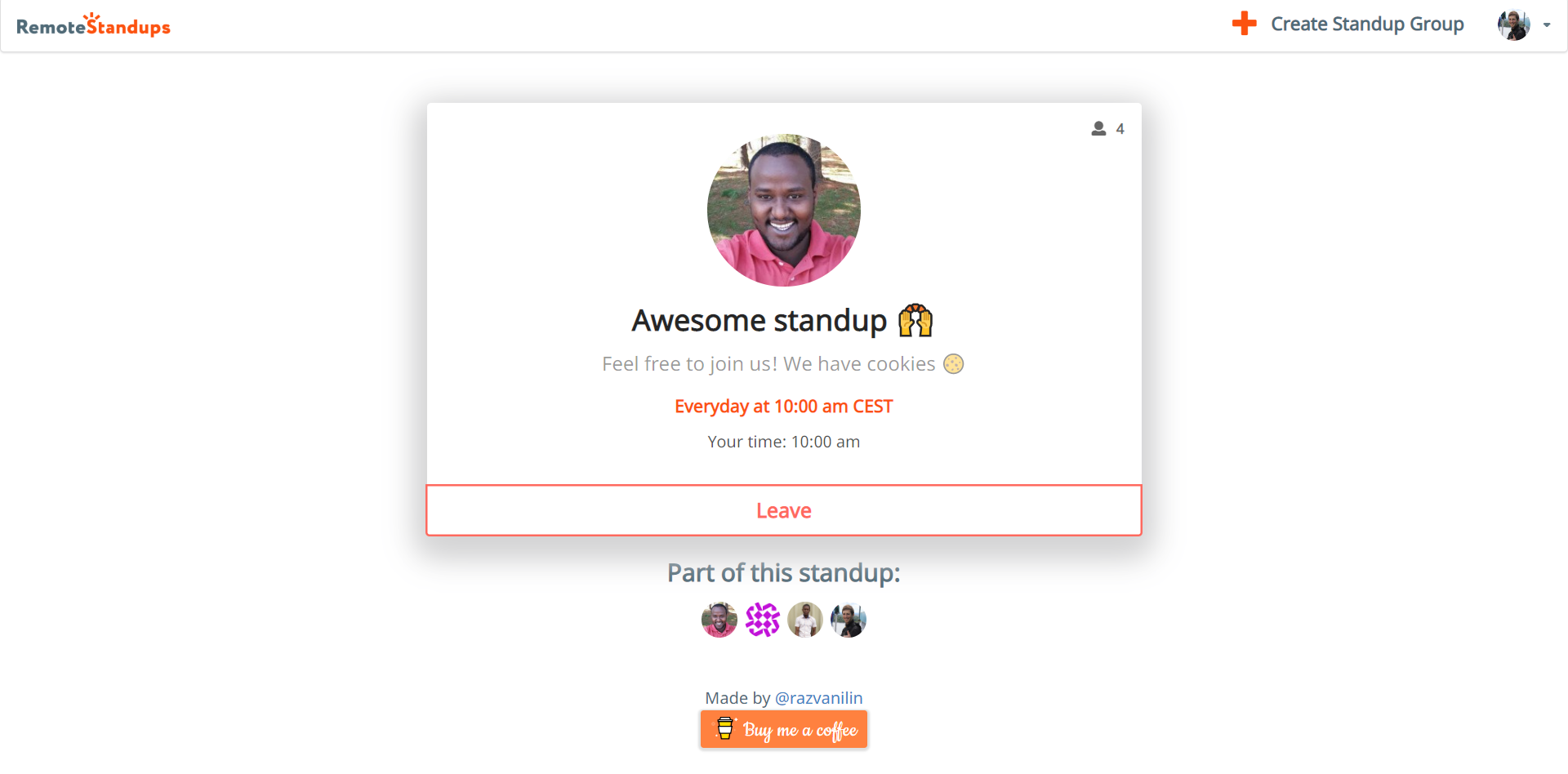 RemoteStandups Image
