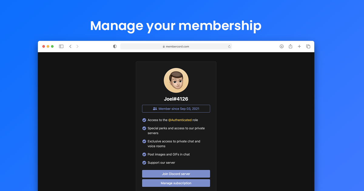 Membercord gallery image