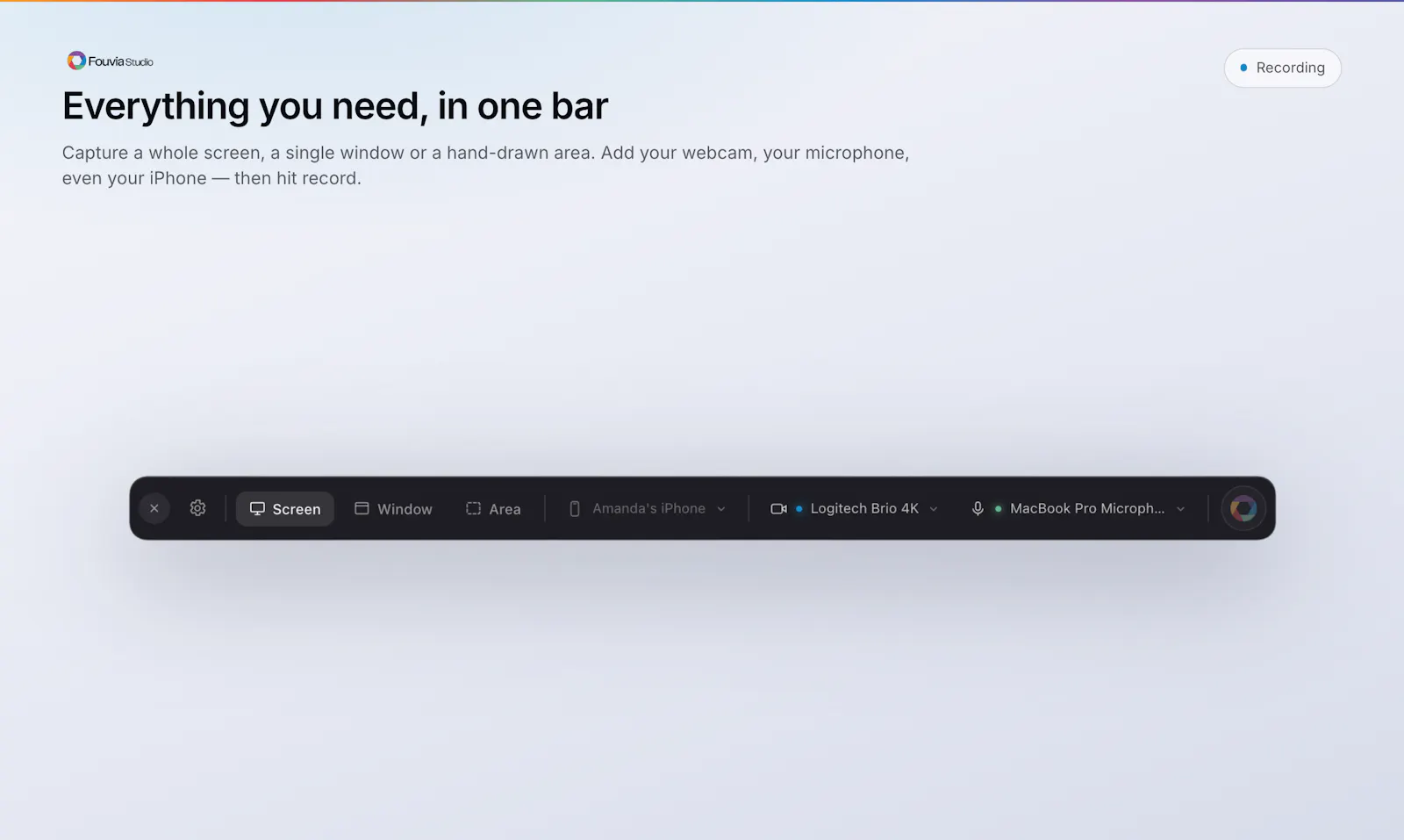 Fouvia Studio screenshot 5