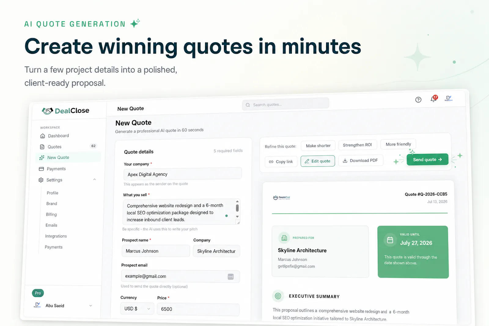 DealClose.co screenshot 3