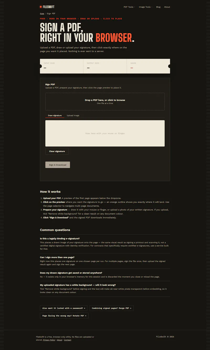 FileSwift screenshot 2