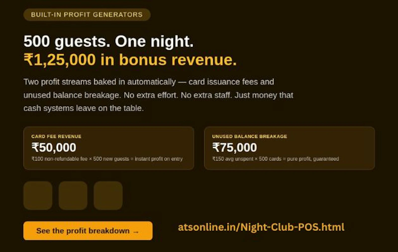 ATS Cashless RFID Card POS for Nightclub screenshot 2