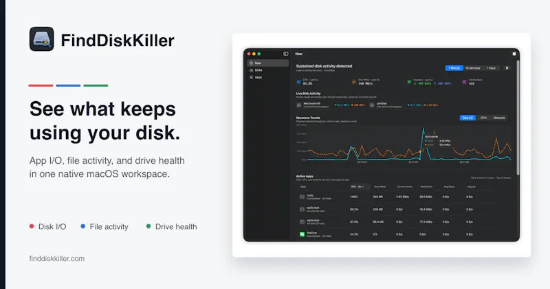 FindDiskKiller screenshot 1