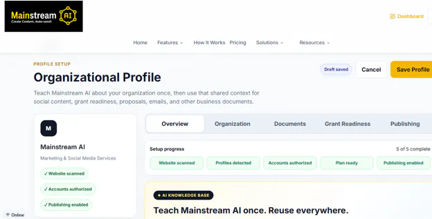Mainstream AI: Simplify Content Creation gallery image