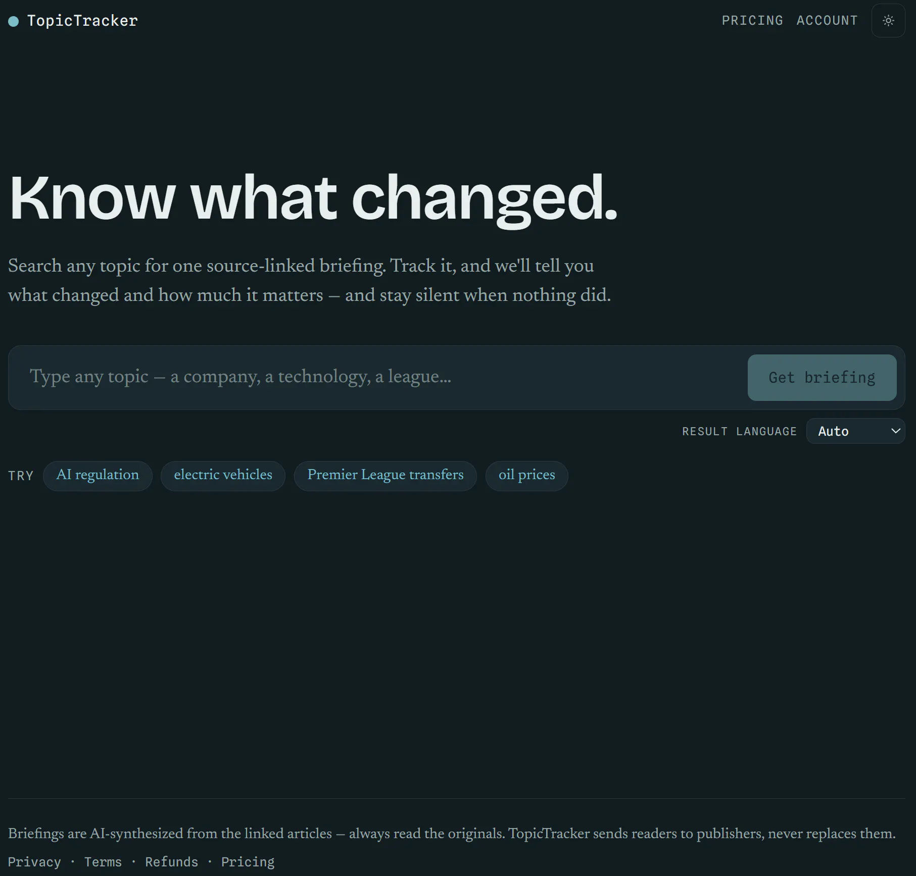 Topic Tracker gallery image