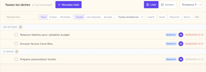 Lea CRM screenshot 4