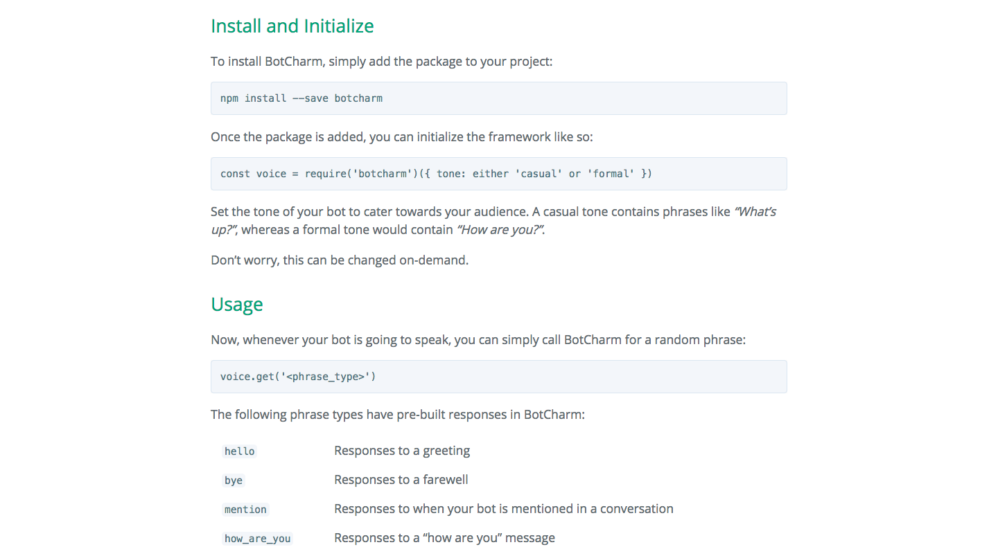 BotCharm gallery image