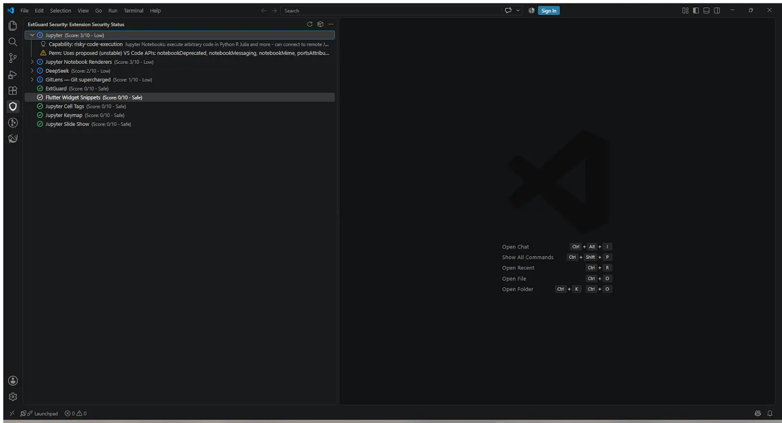 ExtGuard screenshot 1