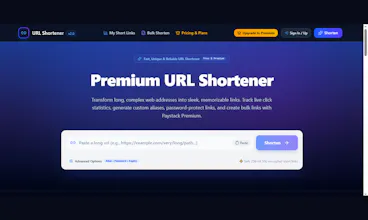 "URL Shortener" gallery image
