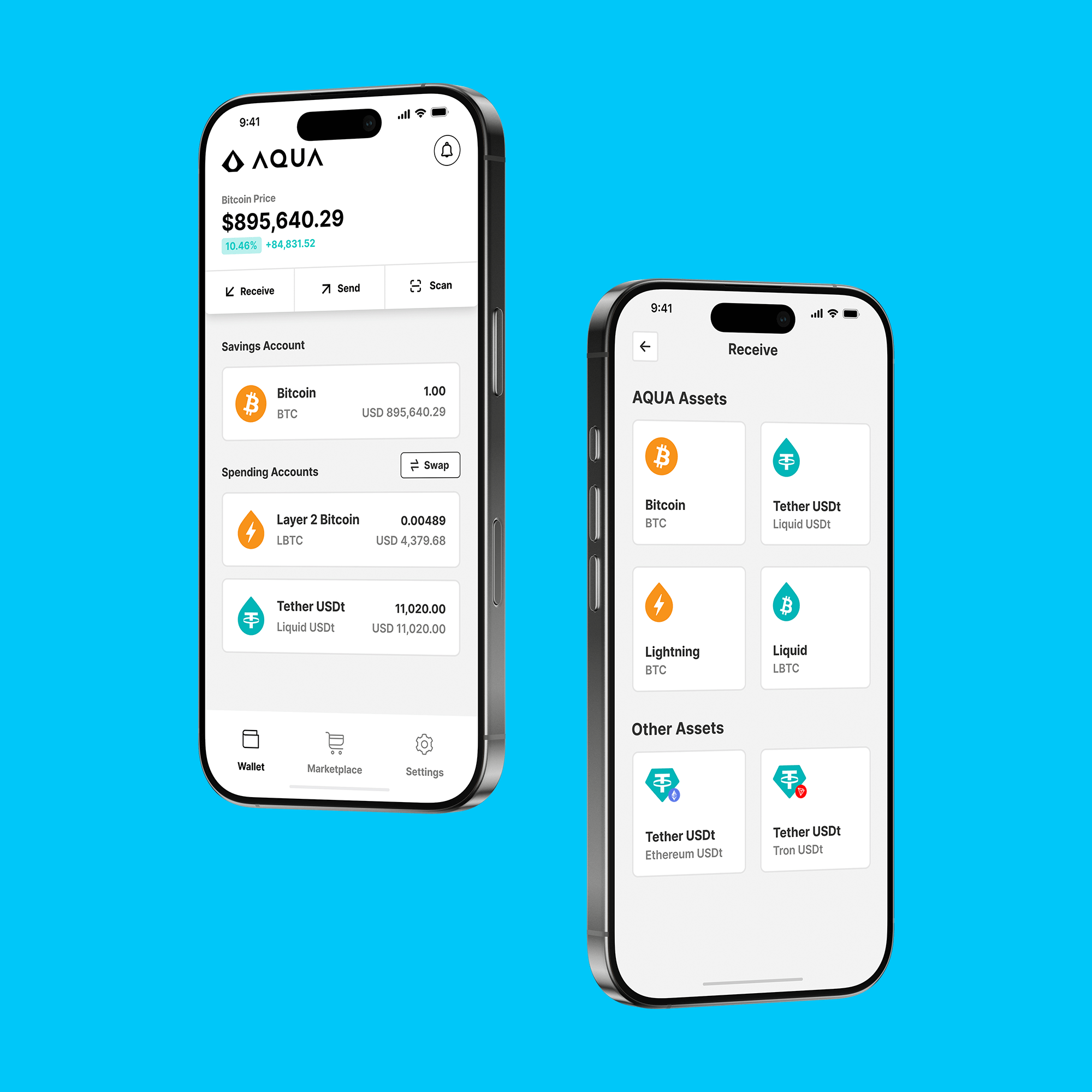 AQUA Wallet gallery image
