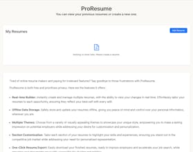 ProResume gallery image