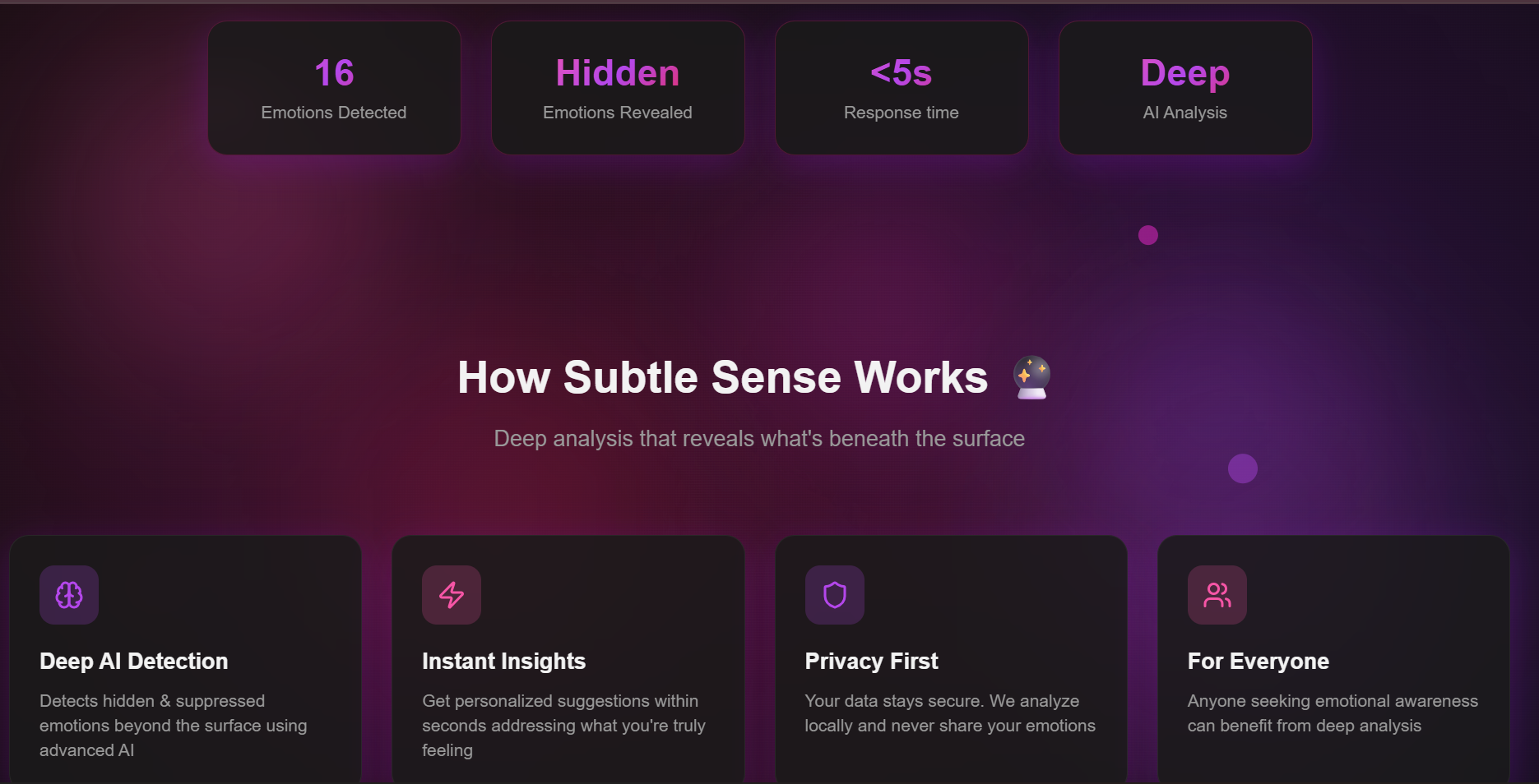 Subtle Sense gallery image