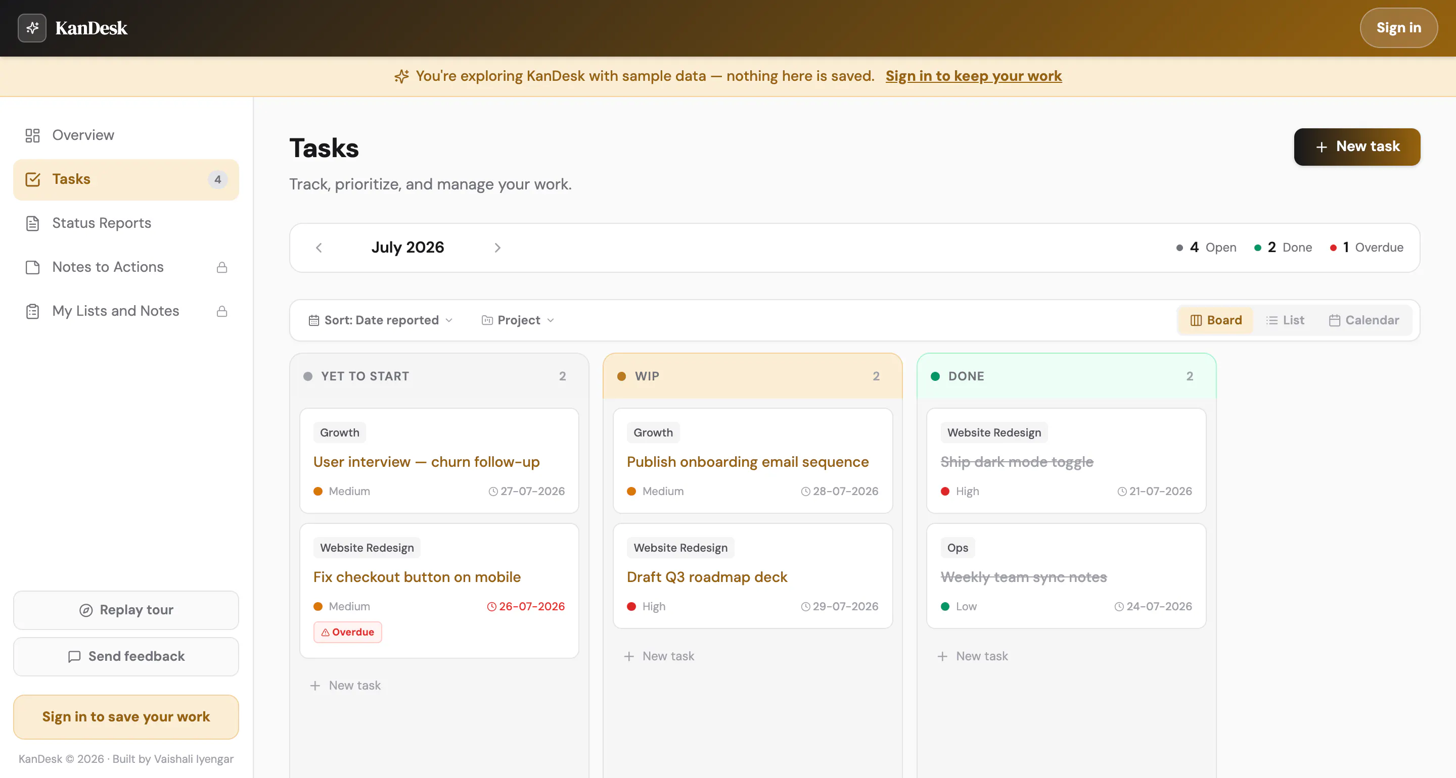KanDesk gallery image