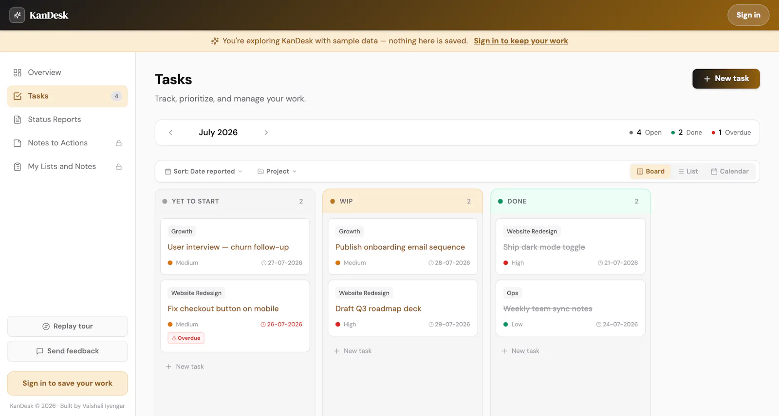 KanDesk screenshot 5