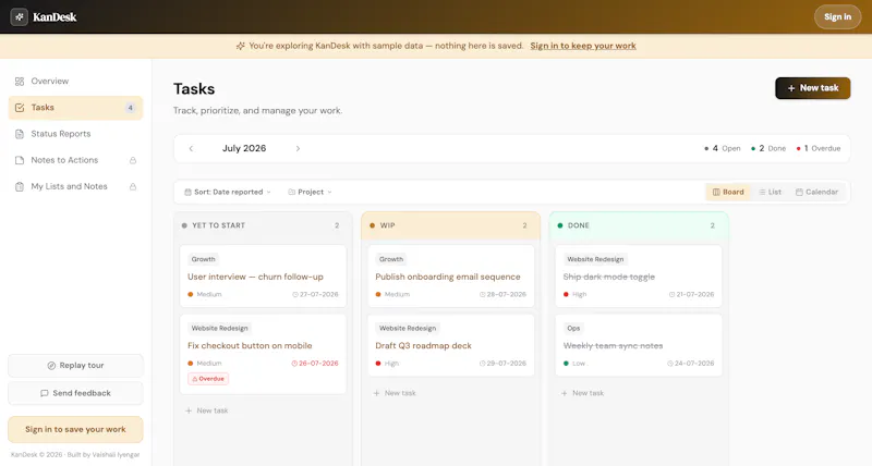 KanDesk screenshot 5