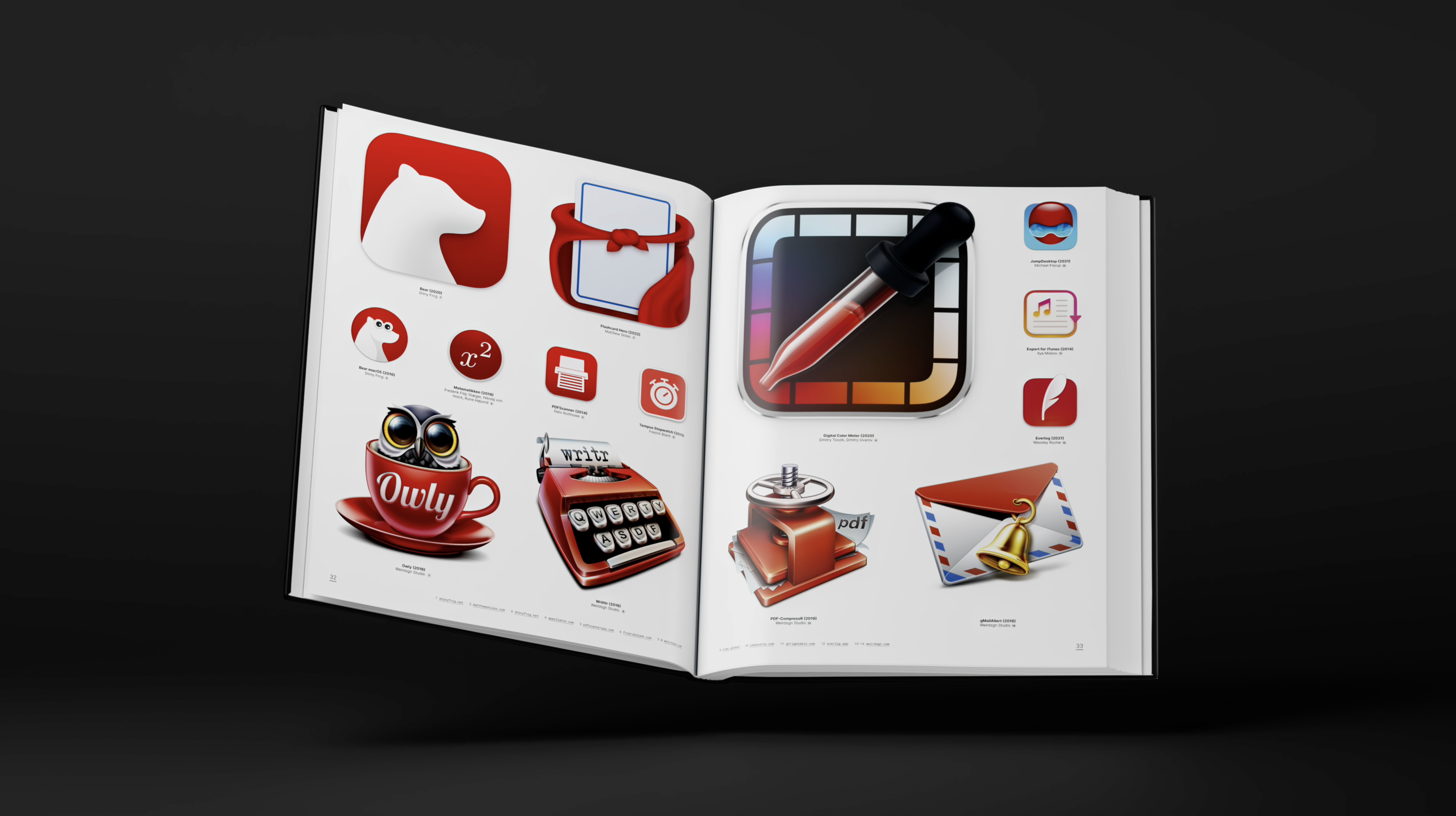 MacOS uygulama simgesi kitabı - Uygulama simgesi tasarımının sanatını ve zanaatını kutlayan bir sanat kitabı medya 5