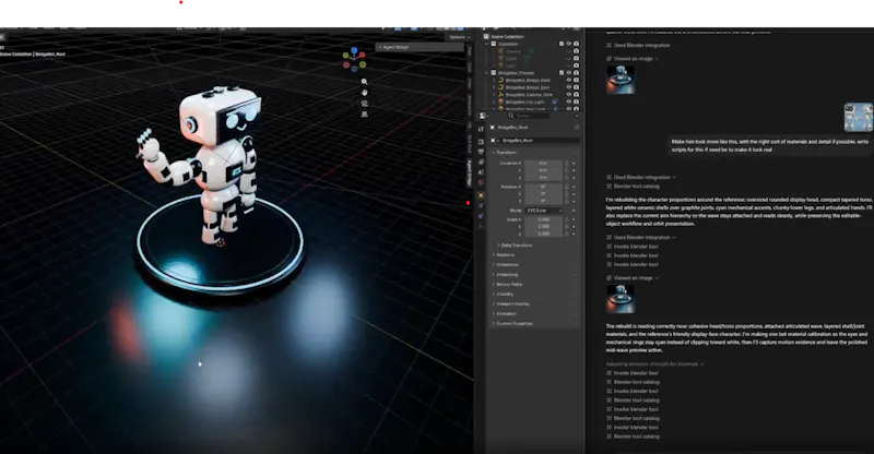 Blender Agent Bridge screenshot 2