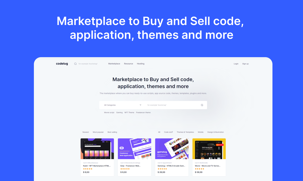Codelug - Coder and Designer Marketplace gallery image