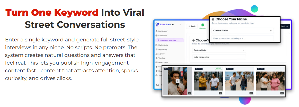 StreetSpeak AI gallery image