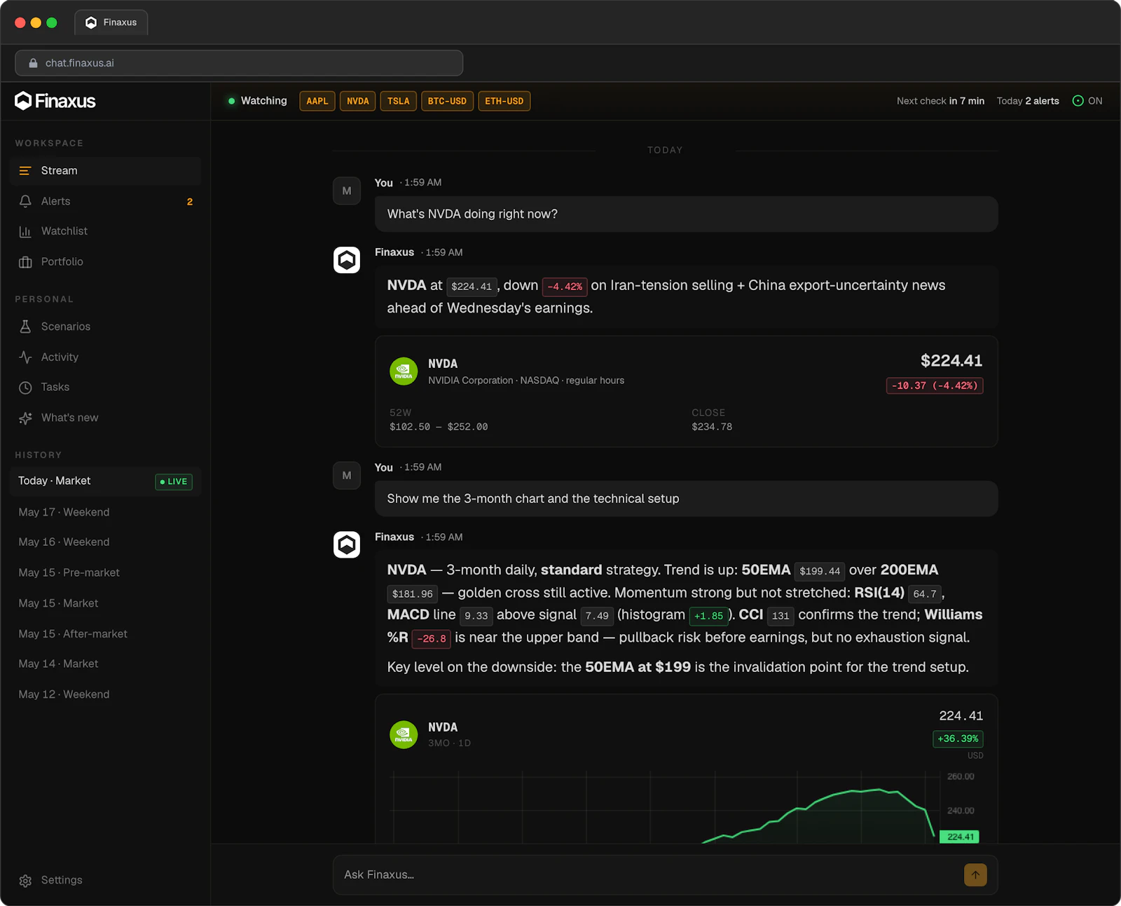 Finaxus screenshot 3