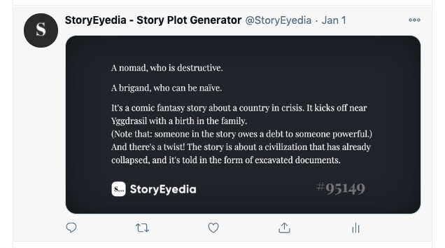Story Plots  on Twitter gallery image
