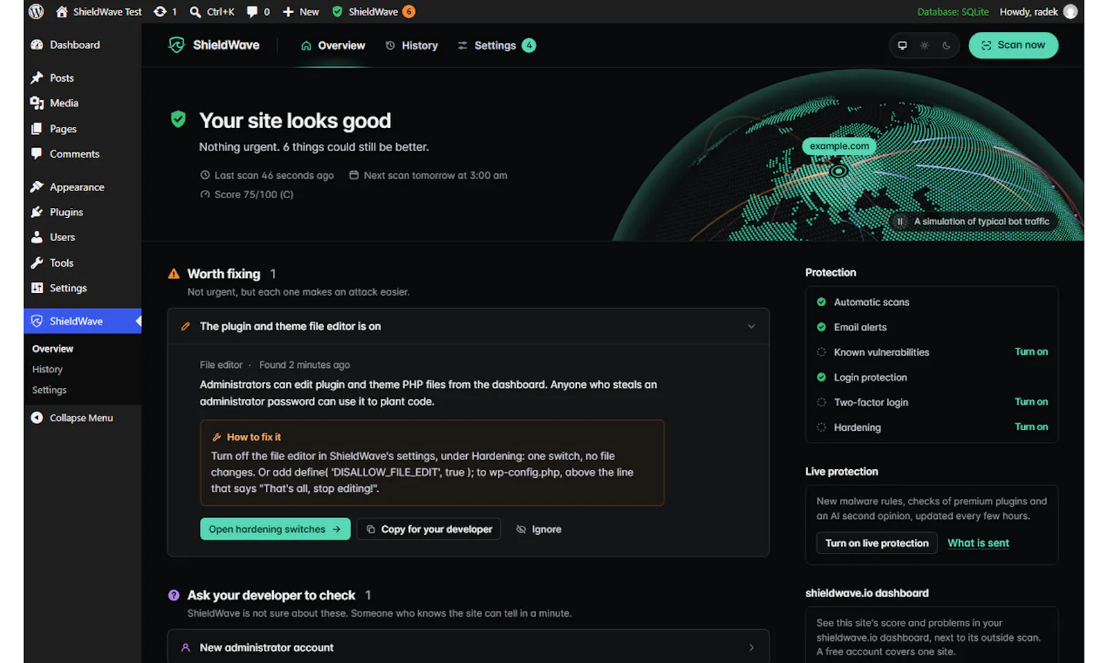 ShieldWave screenshot 5