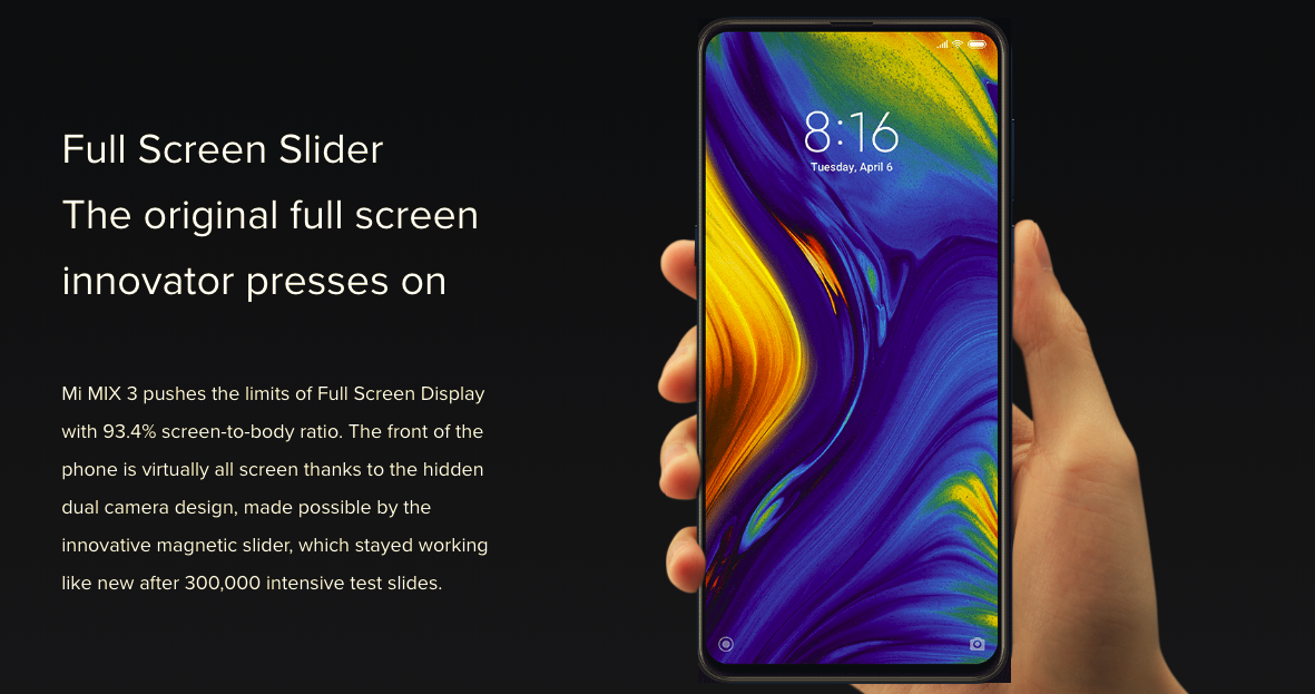 Xiaomi Mi Mix 3 gallery image