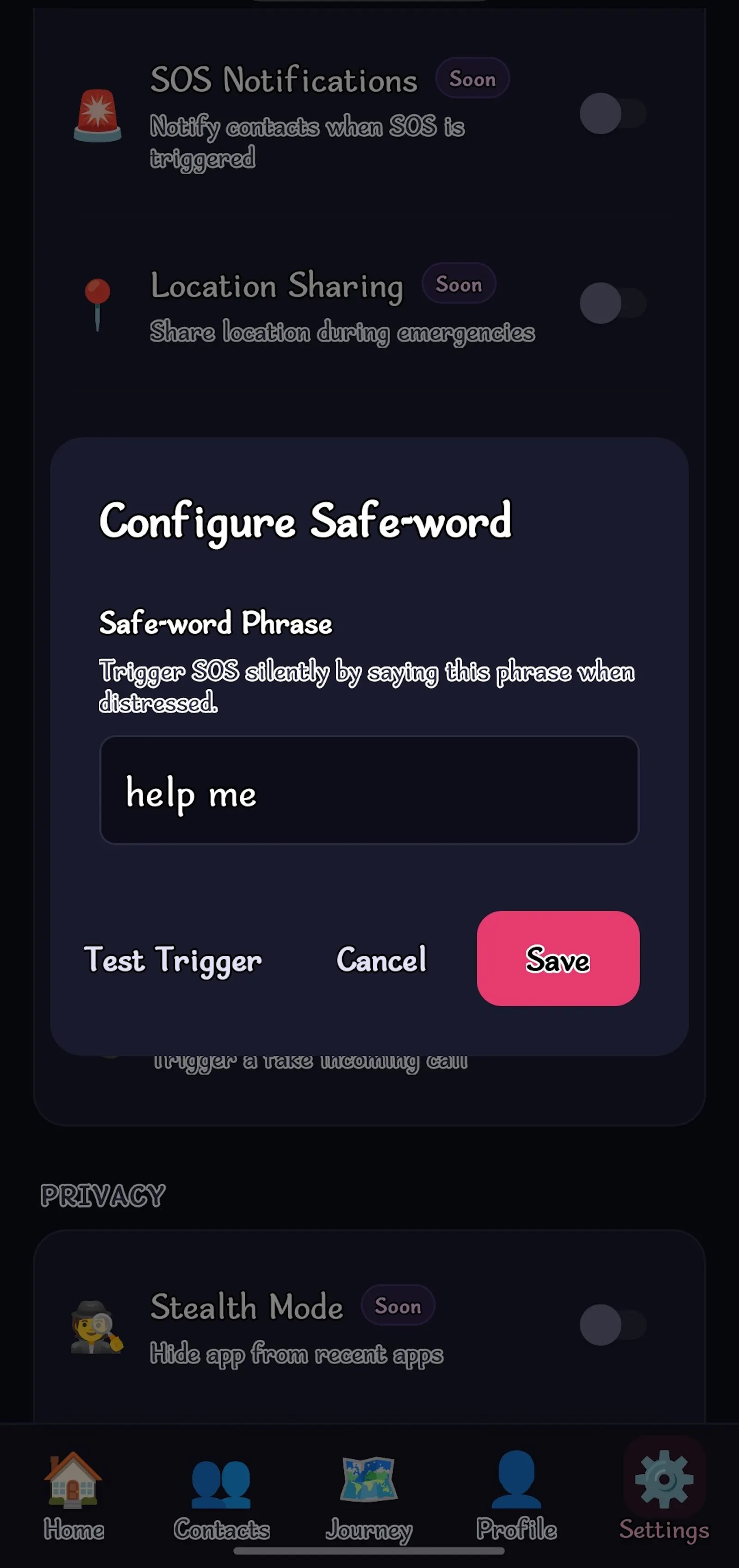 SafeHer screenshot 12